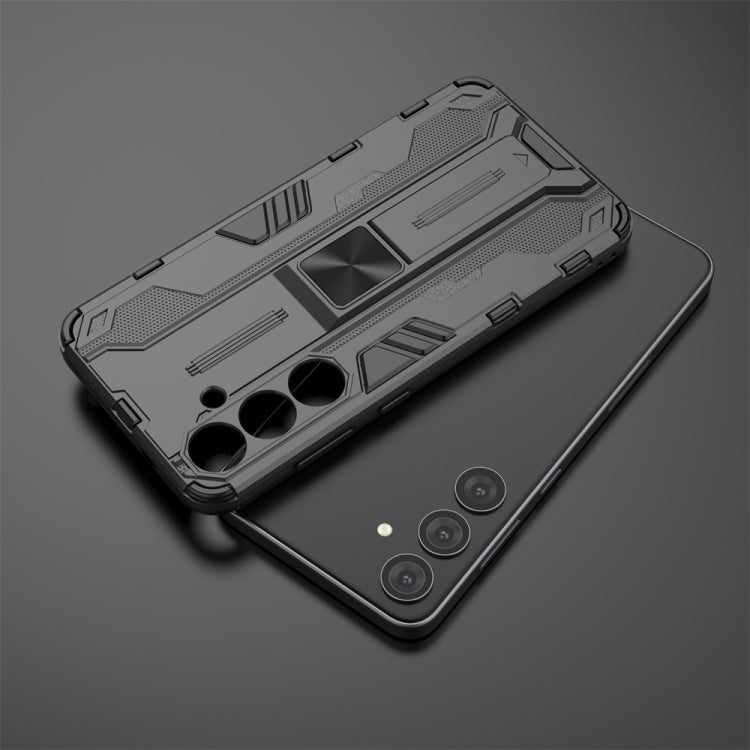 Samsung Galaxy S24+ 5G Supersonic Armor PC Hybrid TPU Phone case showcasing its stylish design and durable material.
